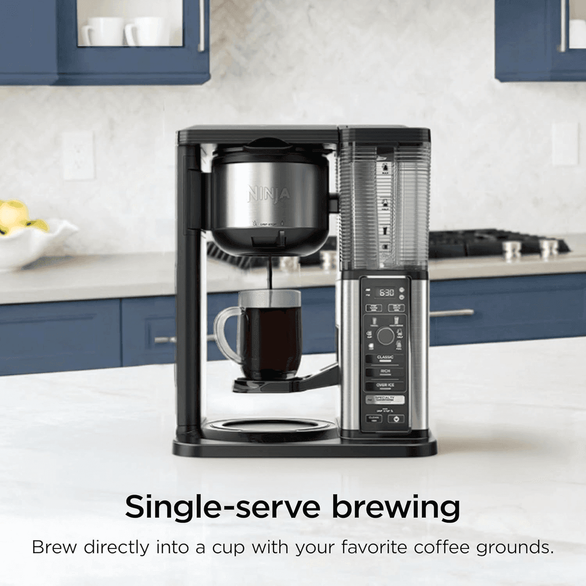 Ninja CM401 Specialty 10-Cup Coffee Maker with Frother image 2