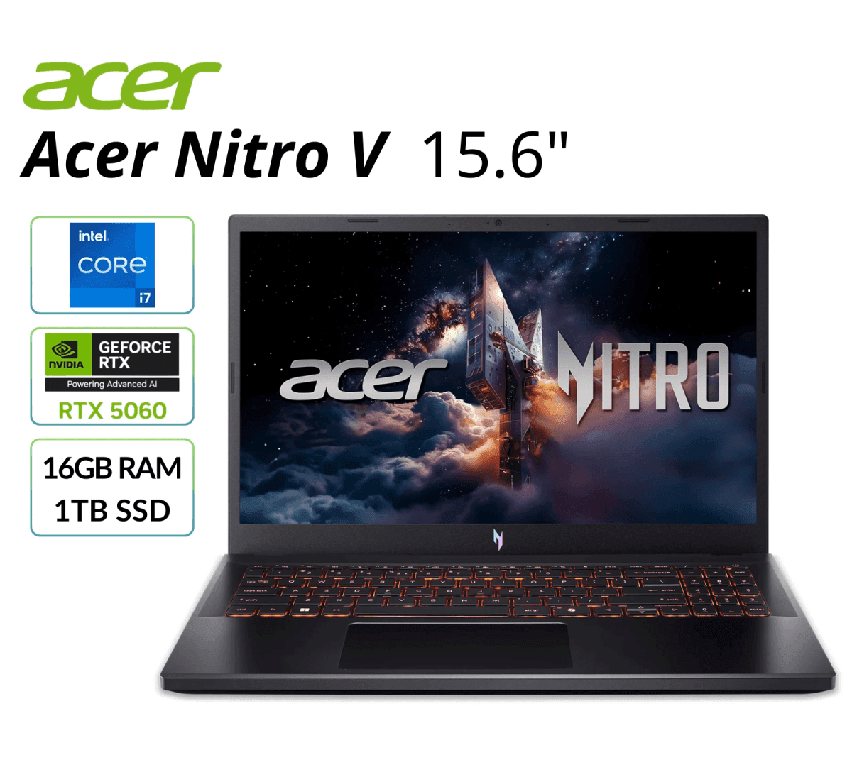 Acer Nitro V 15.6-inch RTX 5060 Gaming Laptop