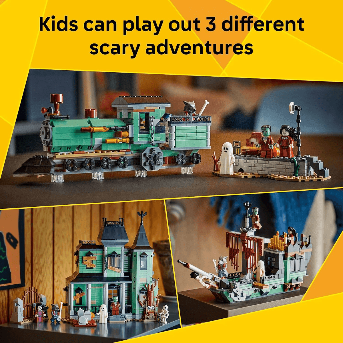 LEGO Creator 3-in-1 Haunted Mansion Building Set 31167 image 3