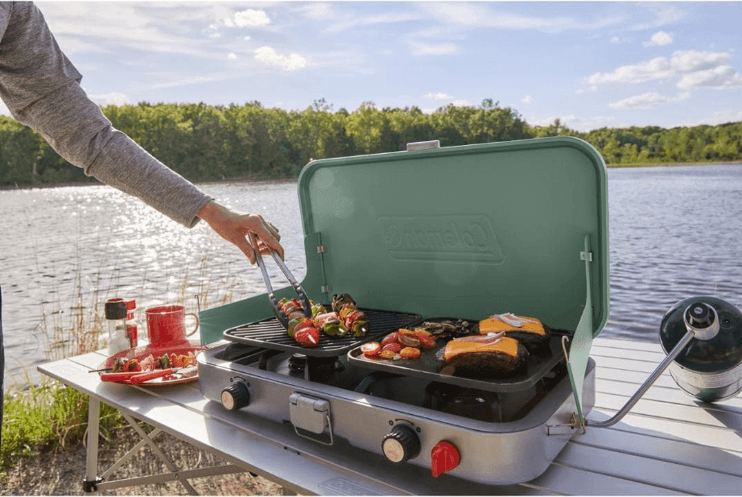 Coleman Cascade 3-in-1 Camp Stove - Hickory Moss image 3