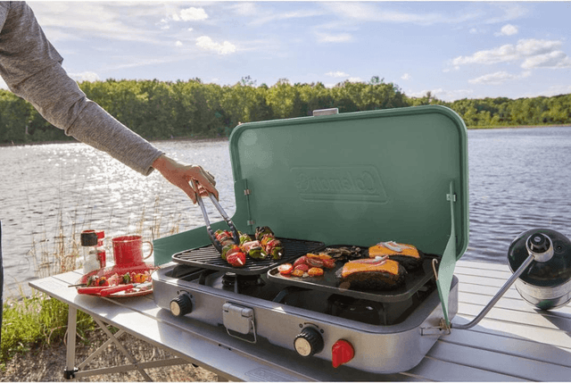 Coleman Cascade 3-in-1 Camp Stove - Hickory Moss image 3