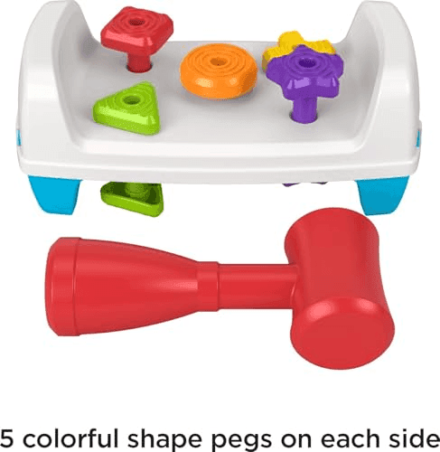 Fisher-Price Tap & Turn Bench Activity Toy image 5