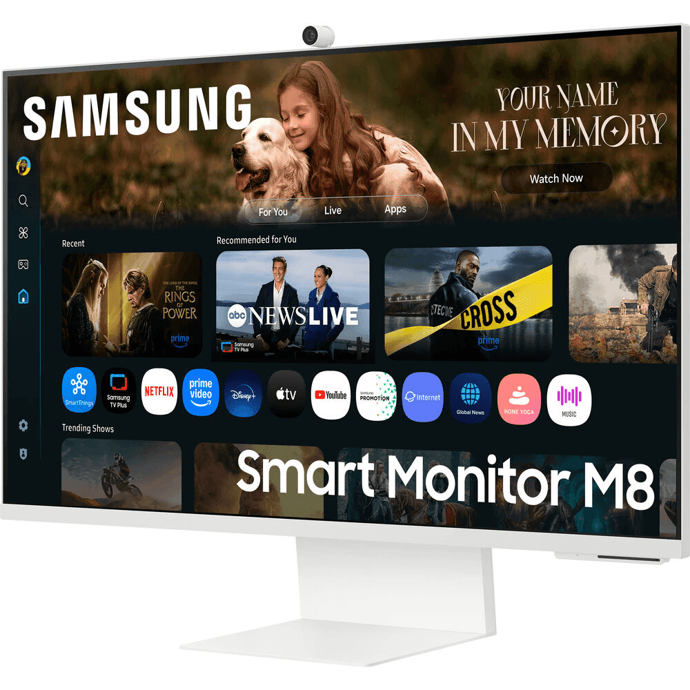 Samsung M8 M80F 32-inch 4K HDR Smart Monitor with Webcam image 2
