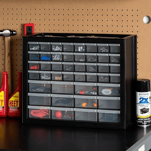 IRIS USA 44-Drawer Small Parts Storage Cabinet - Black image 2
