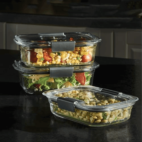 Rubbermaid Brilliance Glass Food Storage Containers 18-Piece Set image 2