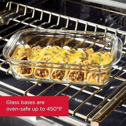 Rubbermaid Brilliance Glass Food Storage Containers 18-Piece Set image 3