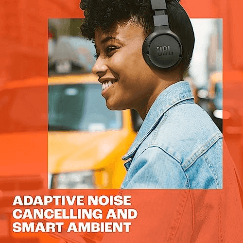 JBL Tune 670NC Wireless Noise-Cancelling Headphones, Black image 4