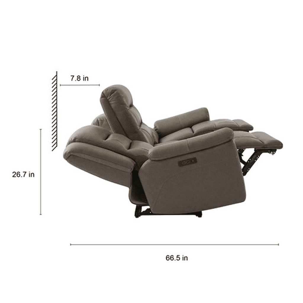 Gilman Creek Mason Leather Power Reclining Sofa image 3