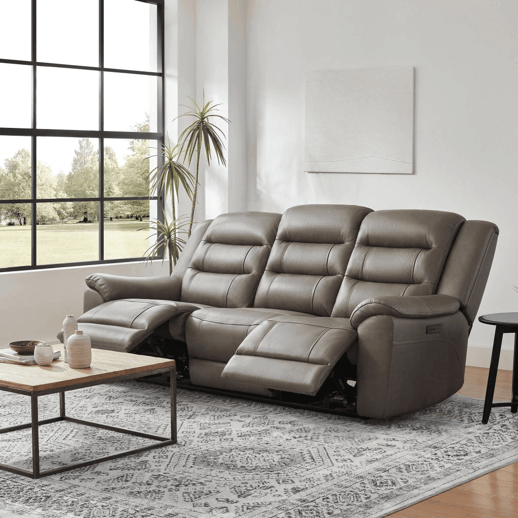 Gilman Creek Mason Leather Power Reclining Sofa
