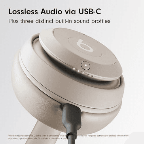 Beats Studio Pro Wireless Over-Ear Headphones, Sandstone image 5