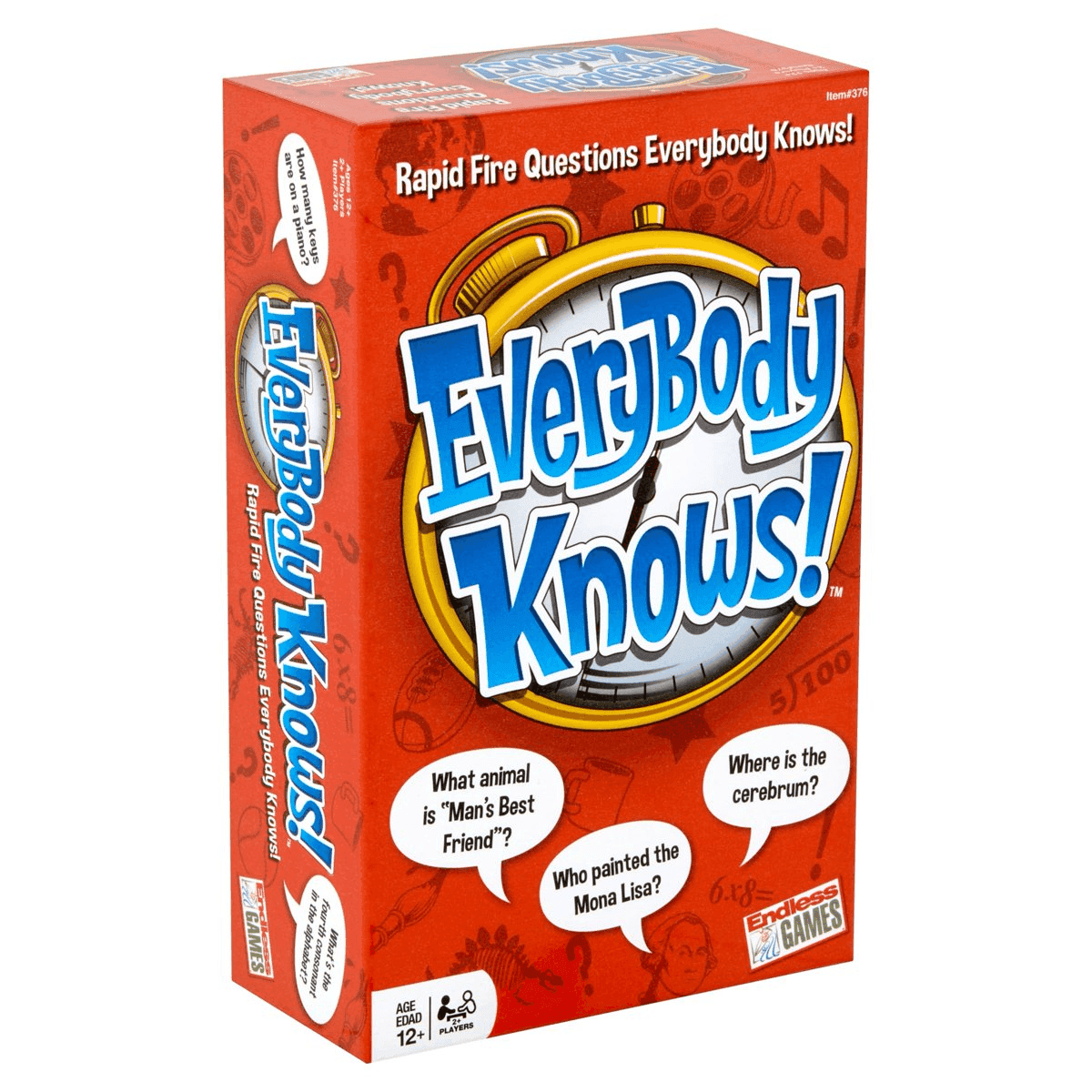 Endless Games Everybody Knows! Rapid-Fire Trivia Card Game