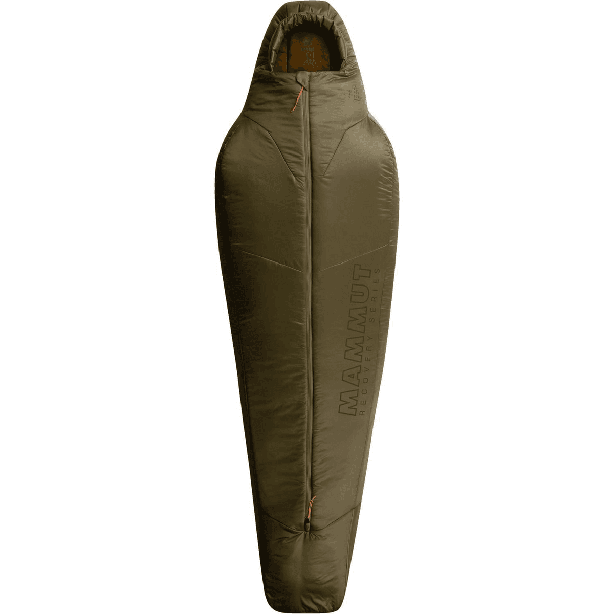 Mammut Perform Fiber 19°F/-7°C Sleeping Bag, Olive, XL image 2