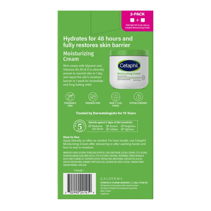 Cetaphil Moisturizing Cream Ultimate 2-Pack for $14.99 at Costco image 2