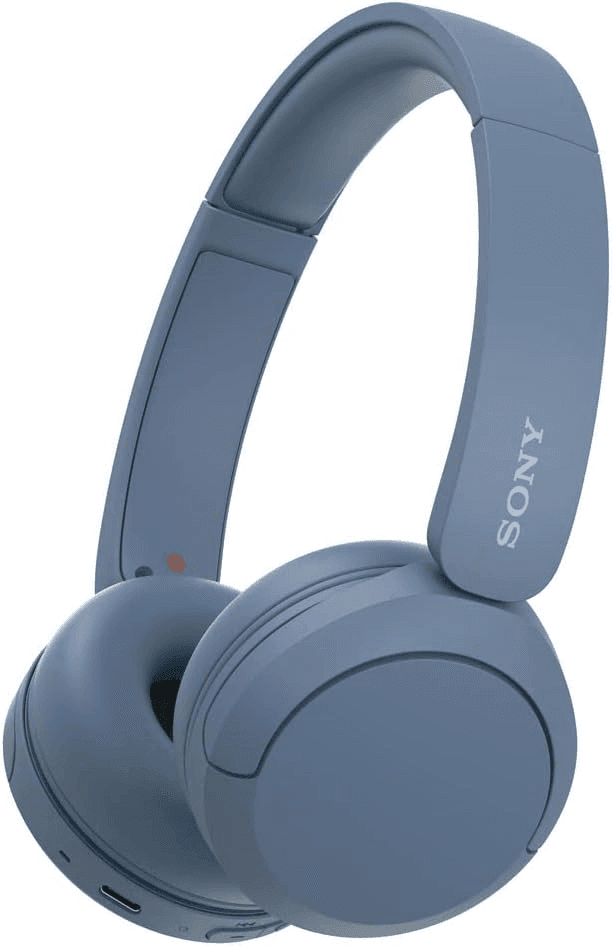Sony WH-CH520 Wireless On-Ear Headphones, Blue