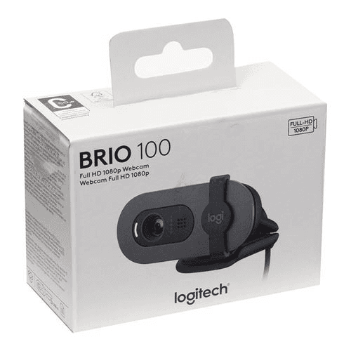 Logitech Brio 100 1080p Webcam - Graphite image 2