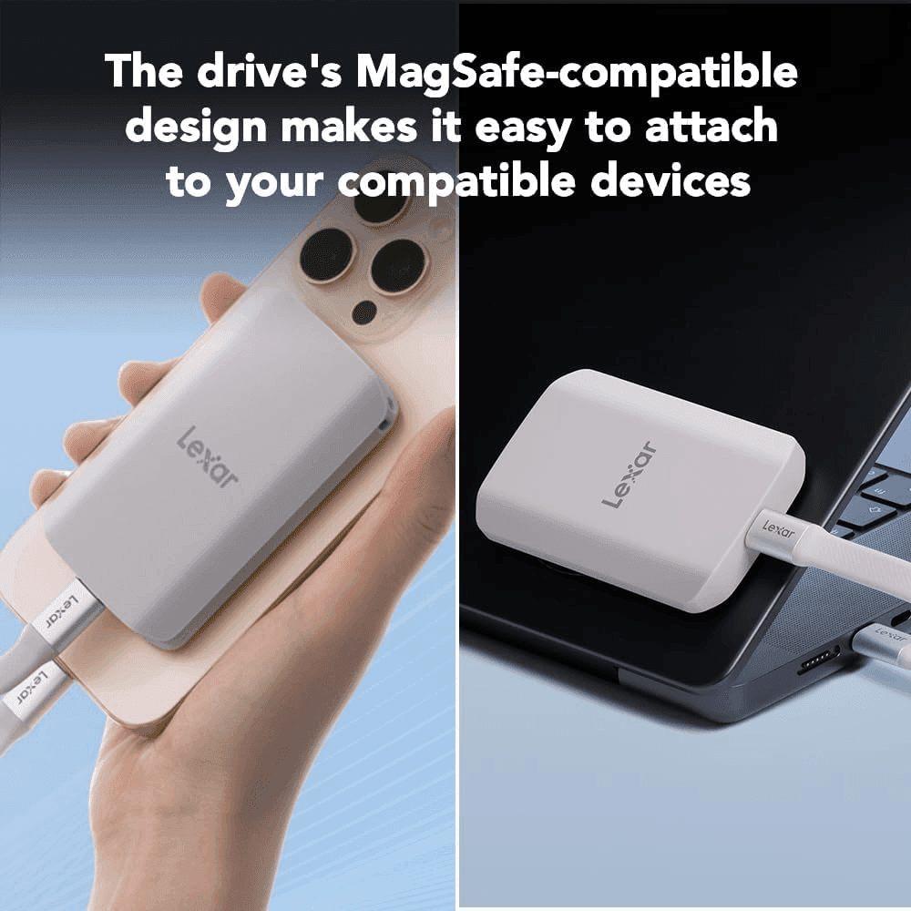 Lexar ES5 2TB Magnetic Portable External SSD image 3