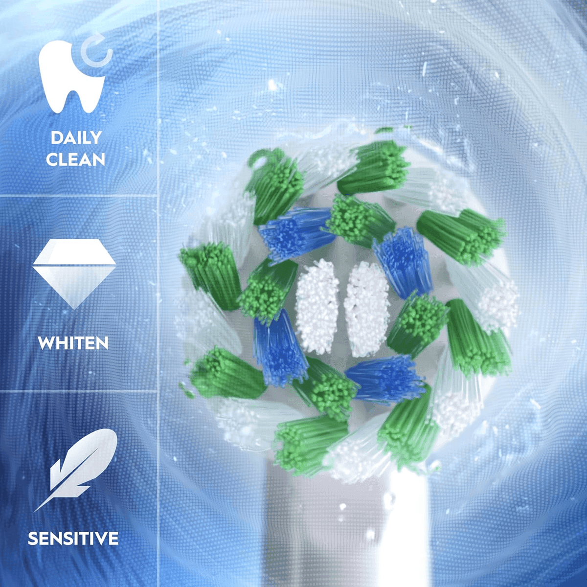 Oral-B Pro 1000 CrossAction Electric Toothbrush 2-Pack image 4