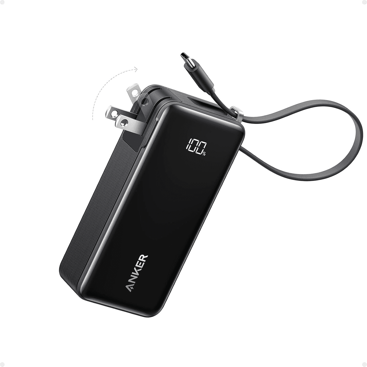 Anker Nano 3-in-1 10,000mAh 30W Portable Charger