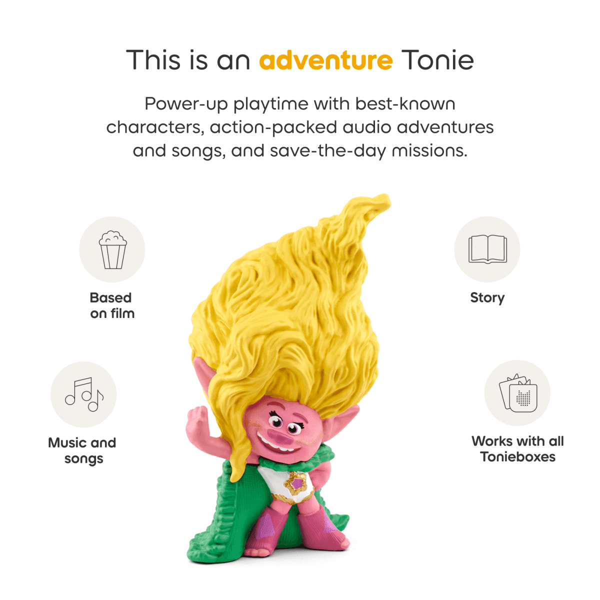 tonies Trolls: Viva Audio Toy Figurine image 4