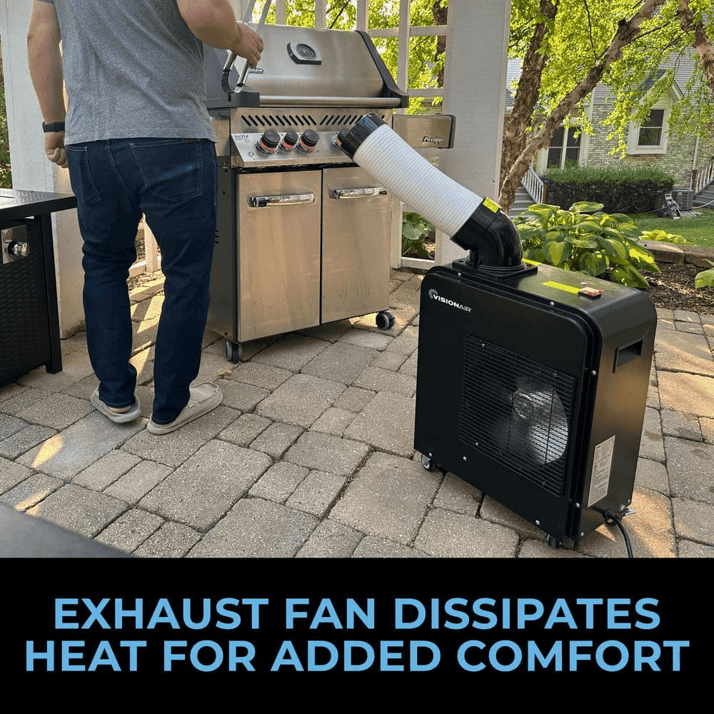 VISIONAIR 7,000 BTU Portable Indoor/Outdoor Spot Cooler image 5