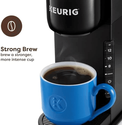 Keurig K-Express Single Serve K-Cup Pod Coffee Maker, 3 Brew Sizes, Strong Button Feature, 42oz Removable Reservoir, Black image 3
