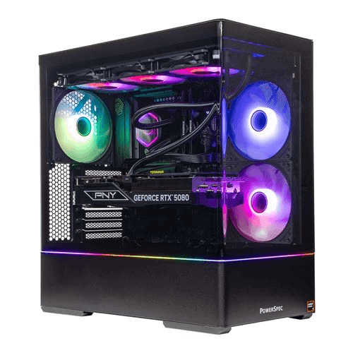PowerSpec G913 Ryzen 9 RTX 5080 Gaming Desktop