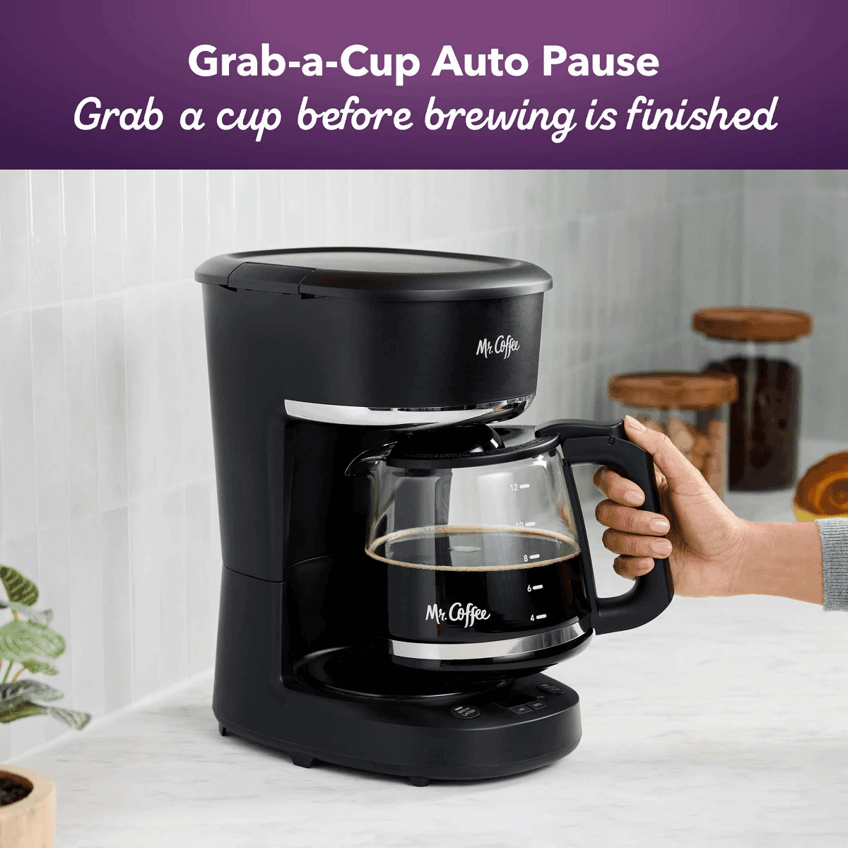 Mr. Coffee 12-Cup Programmable Coffee Maker Black image 2