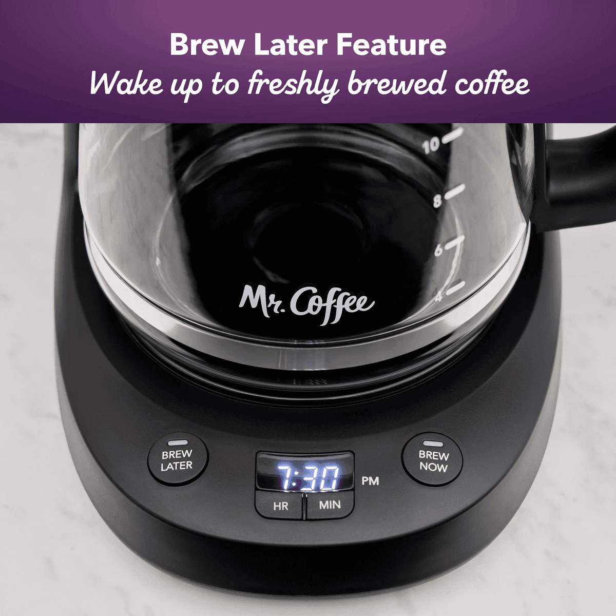 Mr. Coffee 12-Cup Programmable Coffee Maker Black image 3