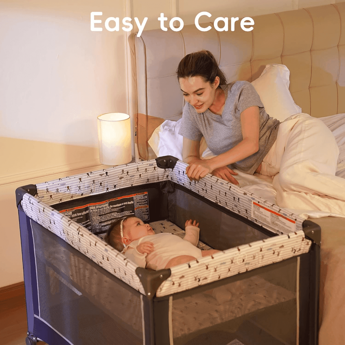 Pamo Babe Pack and Play with Bassinet image 3