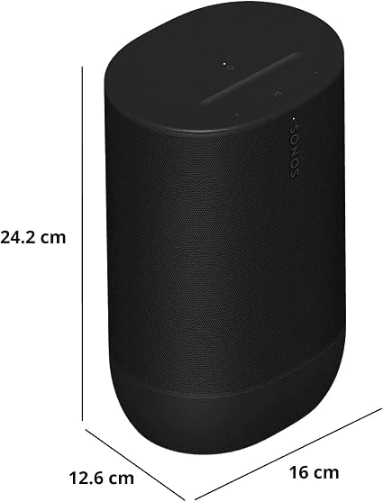 Sonos Move 2 Portable Wireless Speaker - Black image 3