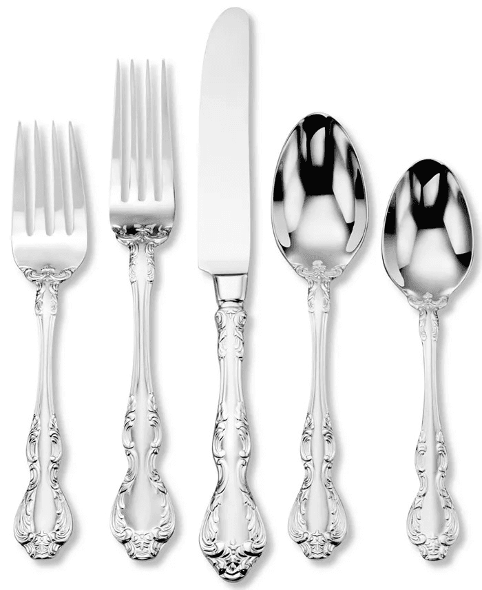 Oneida Mandolina 65-Piece Flatware Set, Service for 12