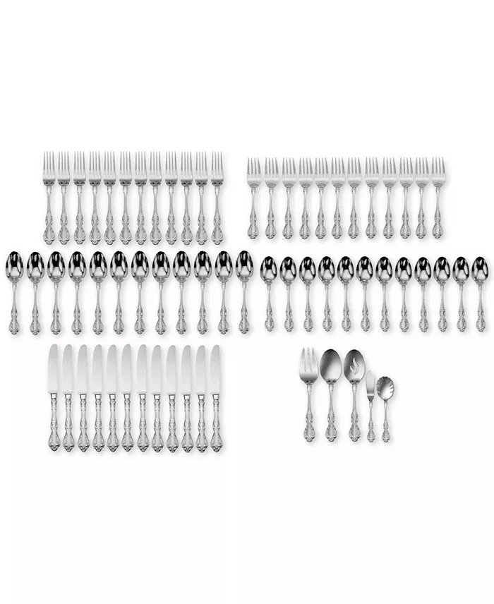 Oneida Mandolina 65-Piece Flatware Set, Service for 12 image 2