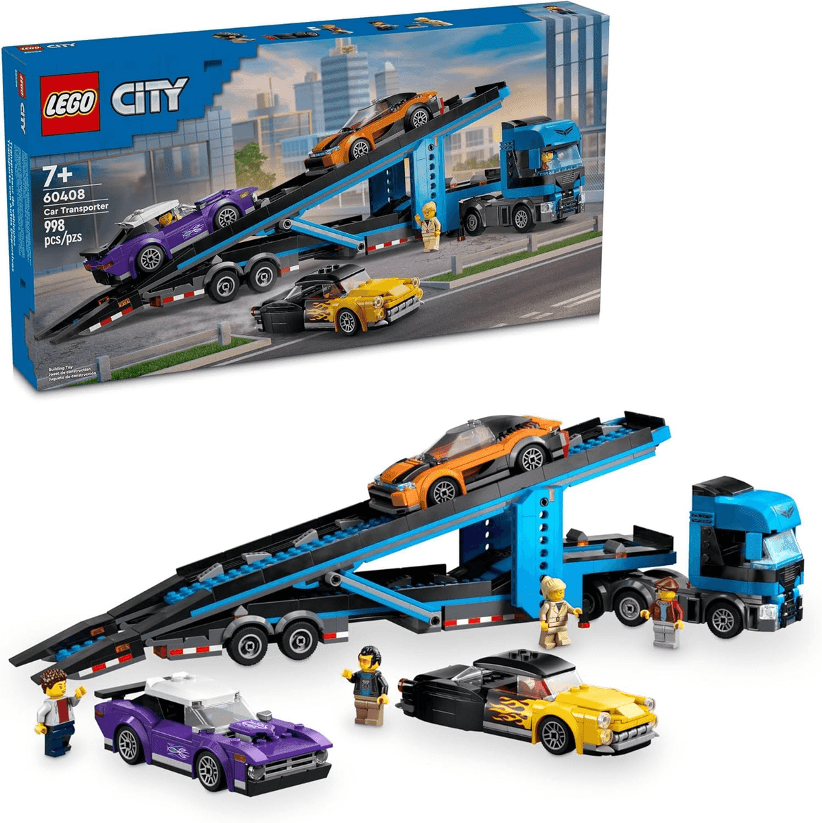 LEGO City Car Transporter 60408 Building Set