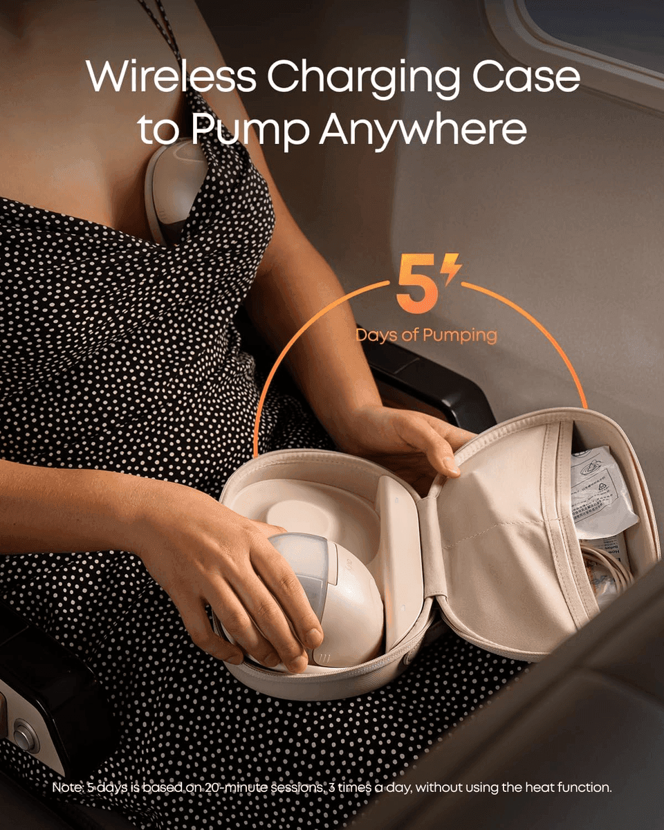 eufy Security S1 Pro Heated Wearable Breast Pump with Charging Case image 4