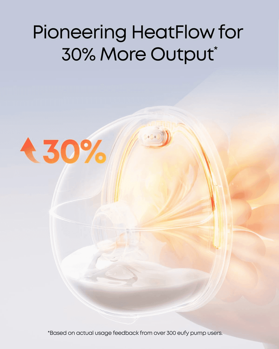 eufy Security S1 Pro Heated Wearable Breast Pump with Charging Case image 3