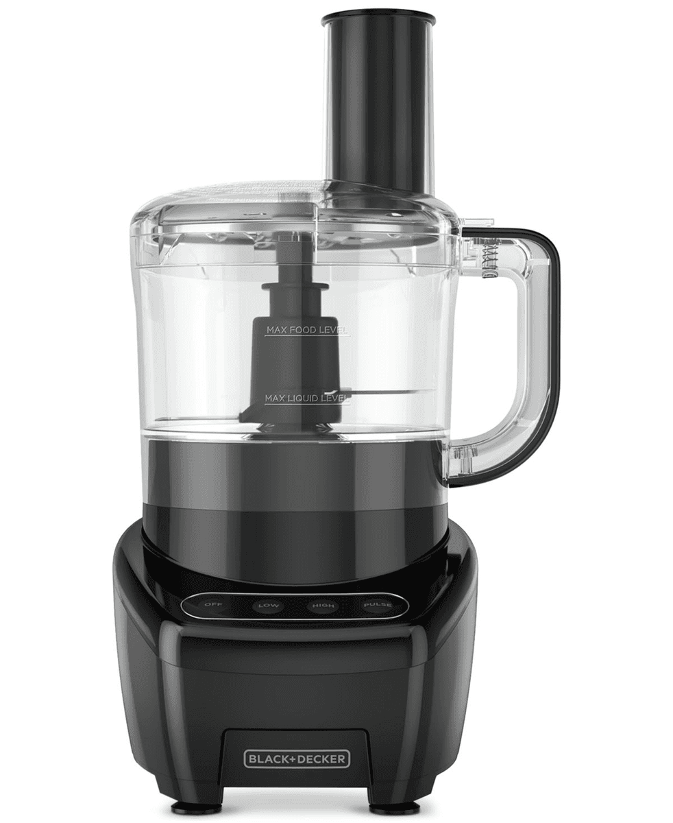Black & Decker Top Shelf 8-Cup Food Processor, Black image 4