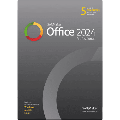 SoftMaker Office Professional 2024 for 5 Users