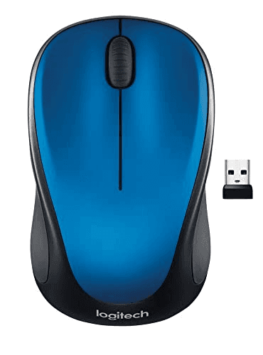 Logitech M317 Compact Wireless Mouse - Steel Blue image 2