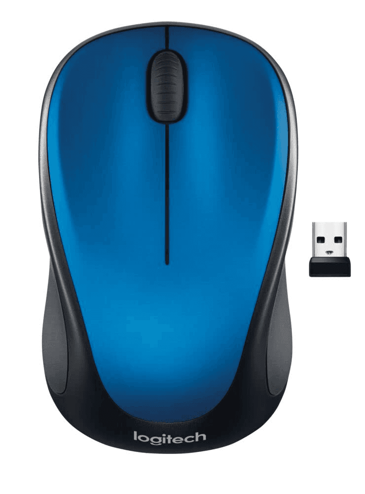 Logitech M317 Compact Wireless Mouse - Steel Blue