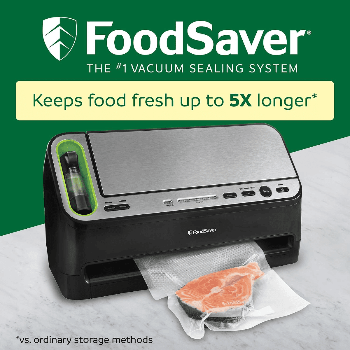 FoodSaver V4400 2-in-1 Vacuum Sealer with Starter Kit image 3