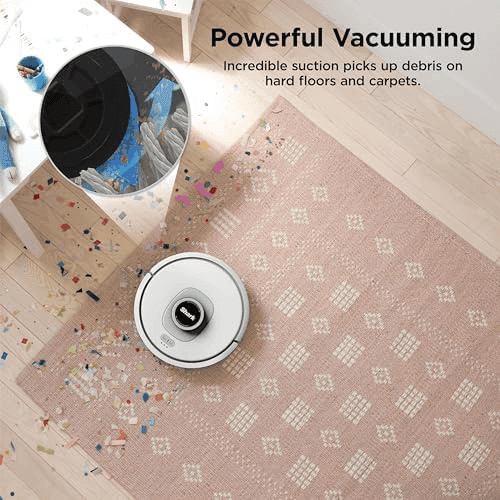Shark Matrix Clean Robot Vacuum Cleaner with Powerful Suction for Pet Hair, Rugs, Carpets & Hard Floors Self-Empty Base 60-Day Capacity Voice Contr... image 3
