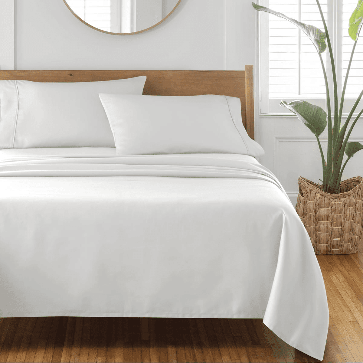 Better Homes & Gardens 300-Thread-Count Cotton Twin Sheet Set image 2