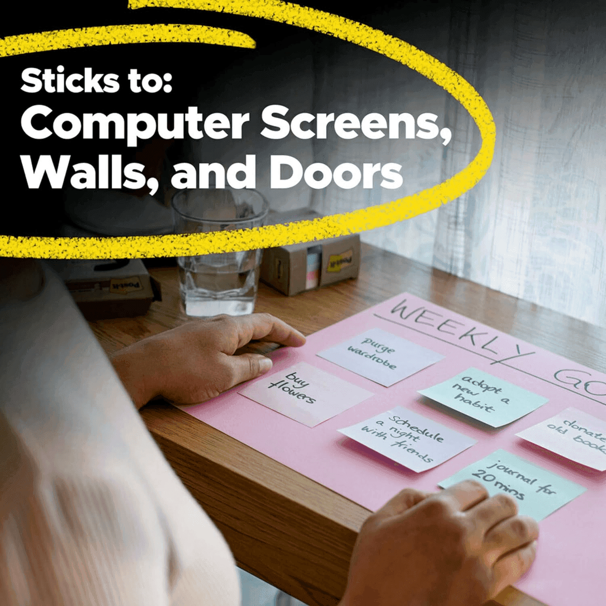 Post-it Super Sticky Recycled Lined Notes, 4 x 4 Inch, 6 Pads image 4