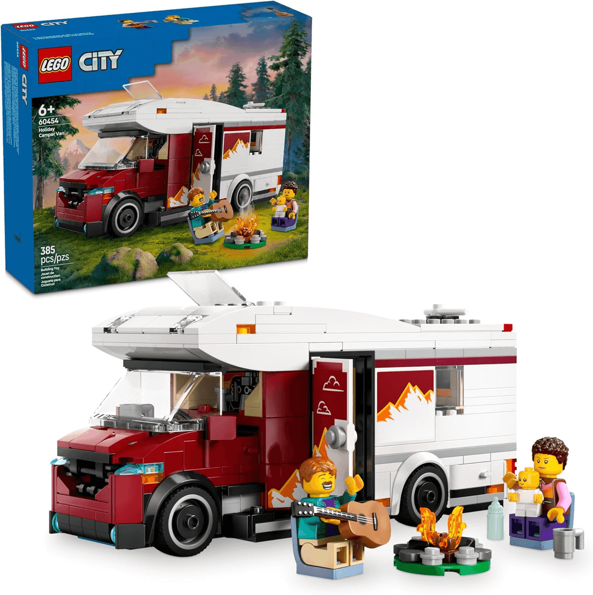 LEGO City Holiday Adventure Camper Van Set for $23.99