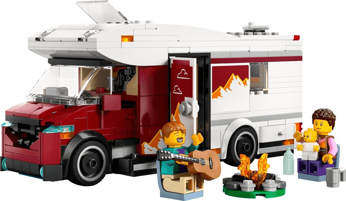 LEGO City Holiday Adventure Camper Van Set for $23.99 image 2