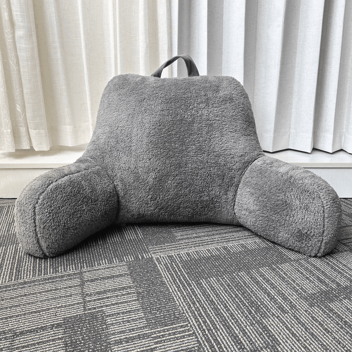 Room Essentials Faux Shearling Bed Rest Pillow for $11.90 image 2