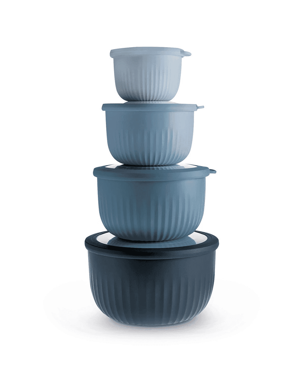 Art & Cook 8-Piece Nesting Bowl Set with Lids for $10.99
