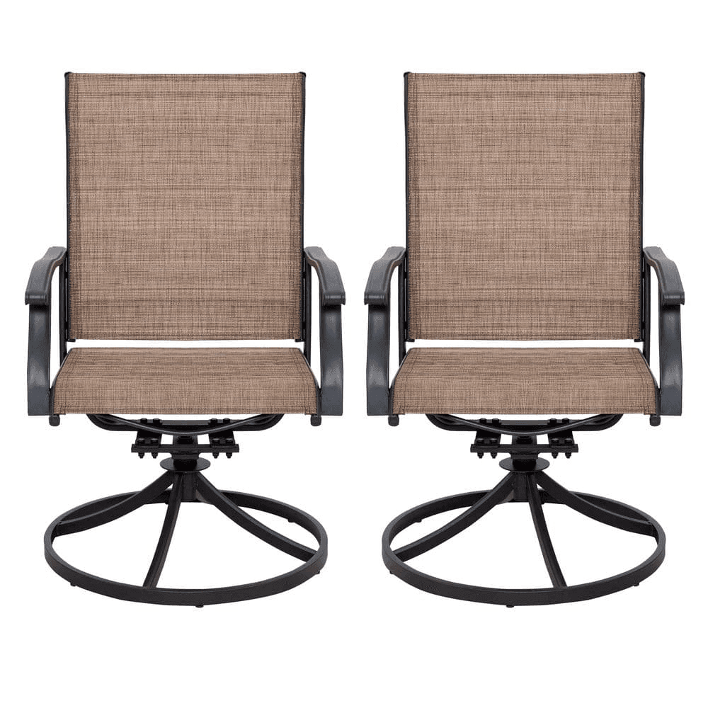 Nuu Garden 2-Piece Swivel Patio Dining Chairs for $164 image 3