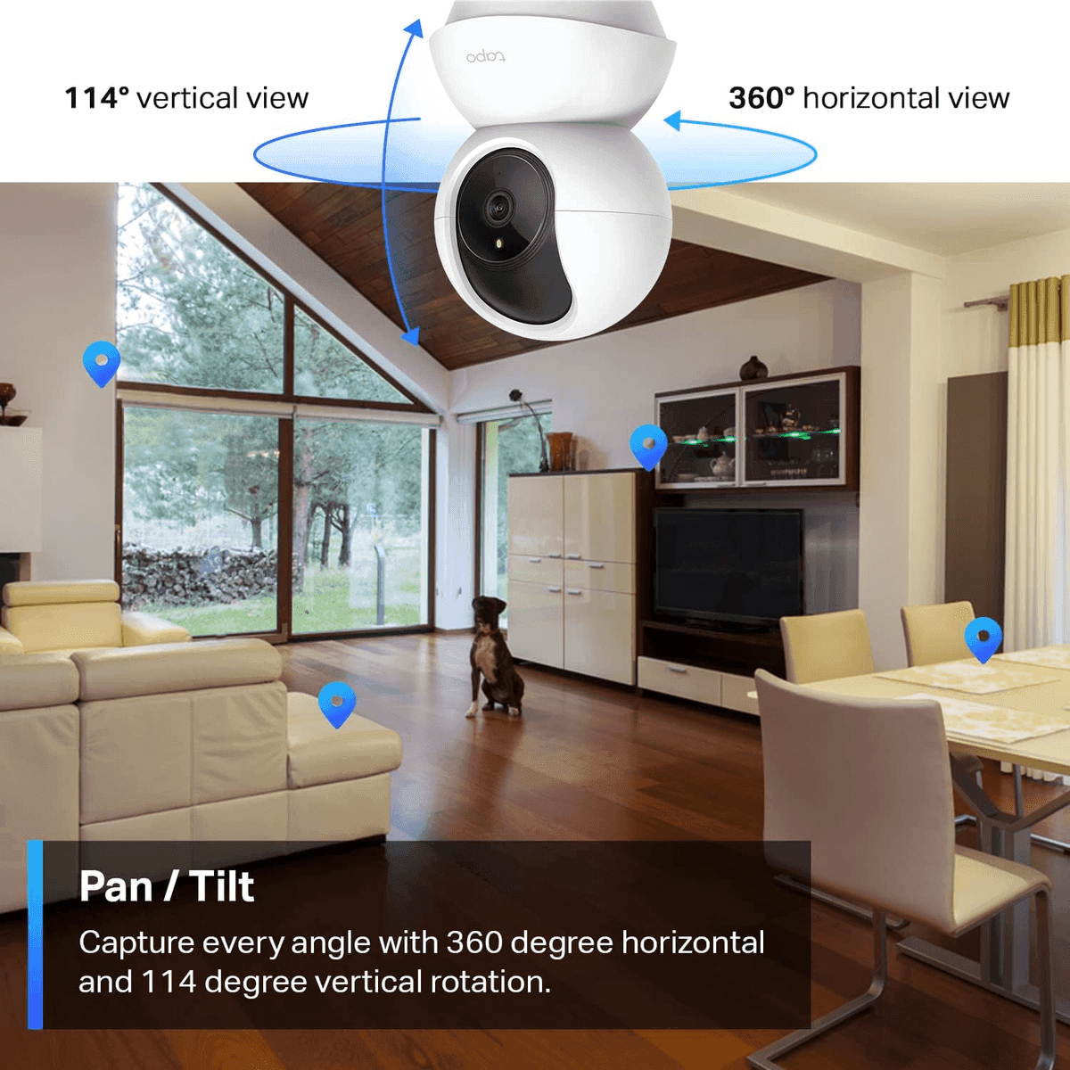 Tapo C210 2K Pan/Tilt Indoor Camera for $19.52 image 3