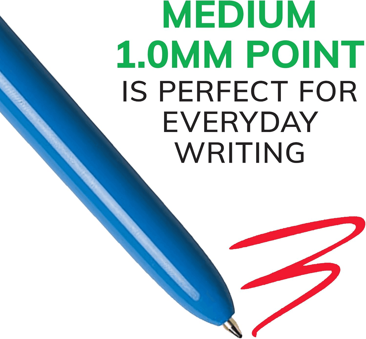 BIC 4-Color Retractable Ballpoint Pens, 3-Pack for $4.62 image 2